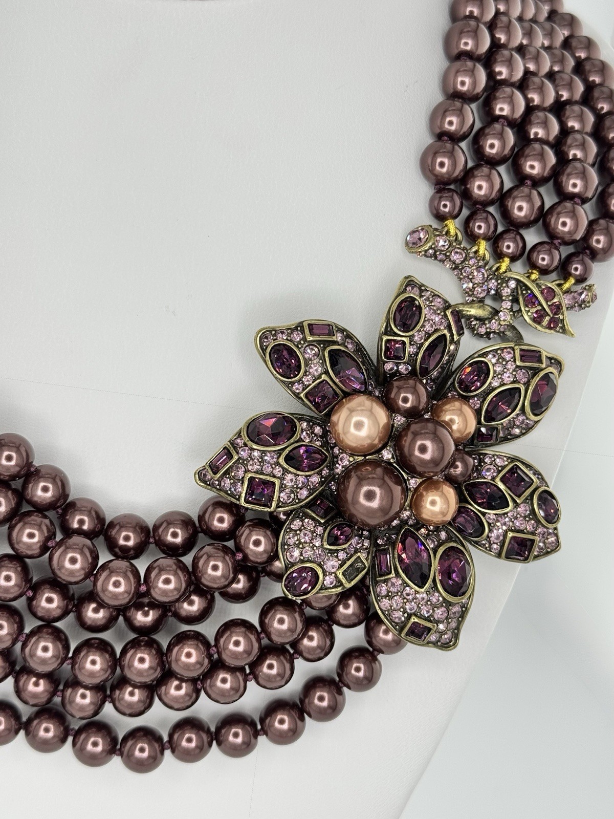 REMARKABLY RARE Swarovski Neck Piece “Lovely Linda” By Heidi Daus *FREE SHIPPING