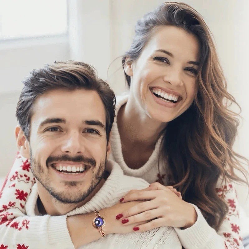 Totwoo Long Distance Relationship Bracelet for valentines Boyfriend’s Gift