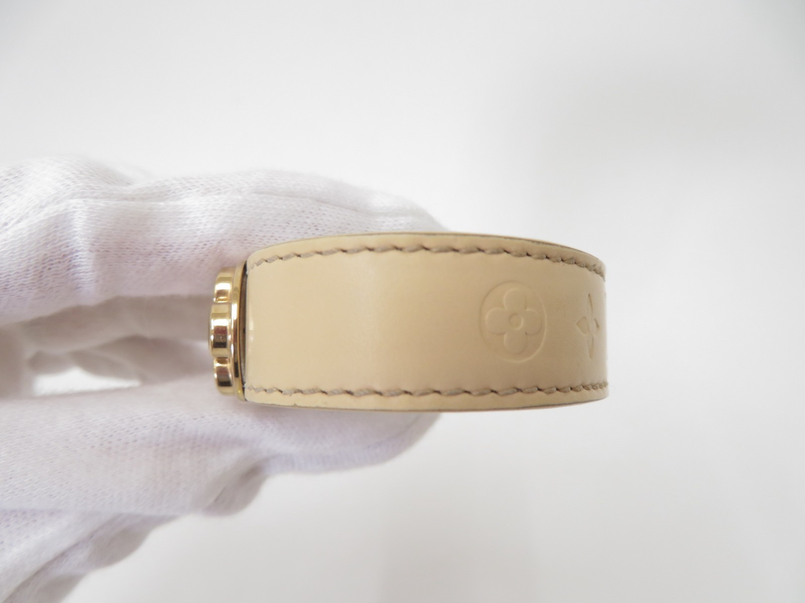Authentic Louis Vuitton Monogram Vernis Good Luck Bracelet F#51376