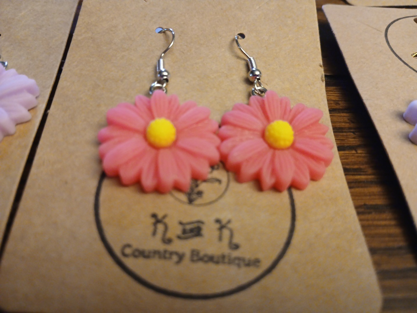 New 8 Pair Various Cute Flower Earrings For Kids Teens Young Adults