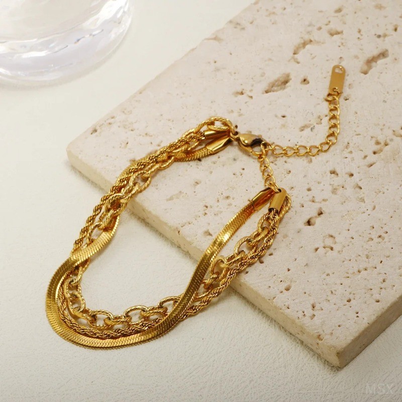 Stainless Steel Bohemian Style Personalized Anklet