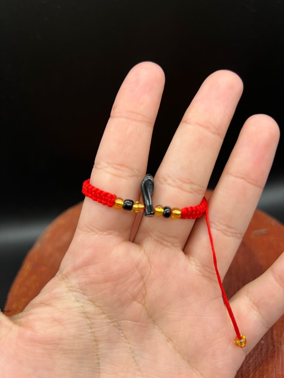 Baby Sizes Azabache Evil Eye Cord Red Prayer Bracelet For Protection