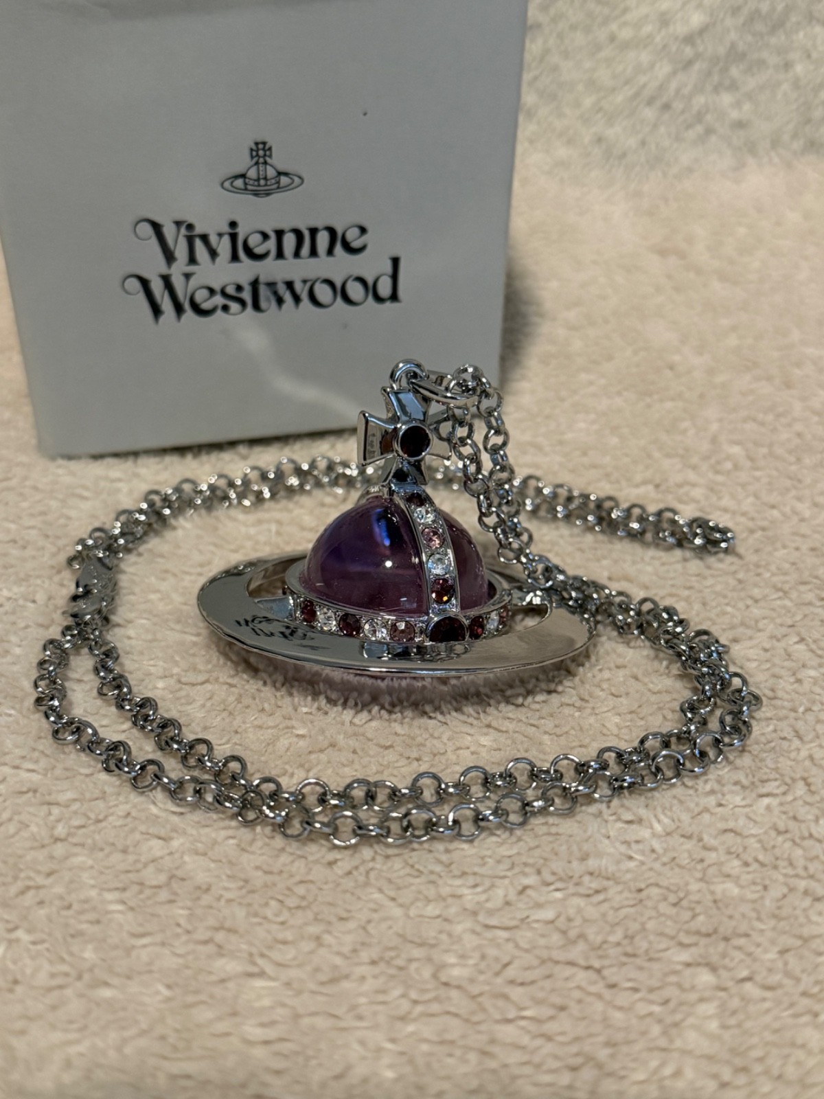 Vivienne Westwood large orb necklace