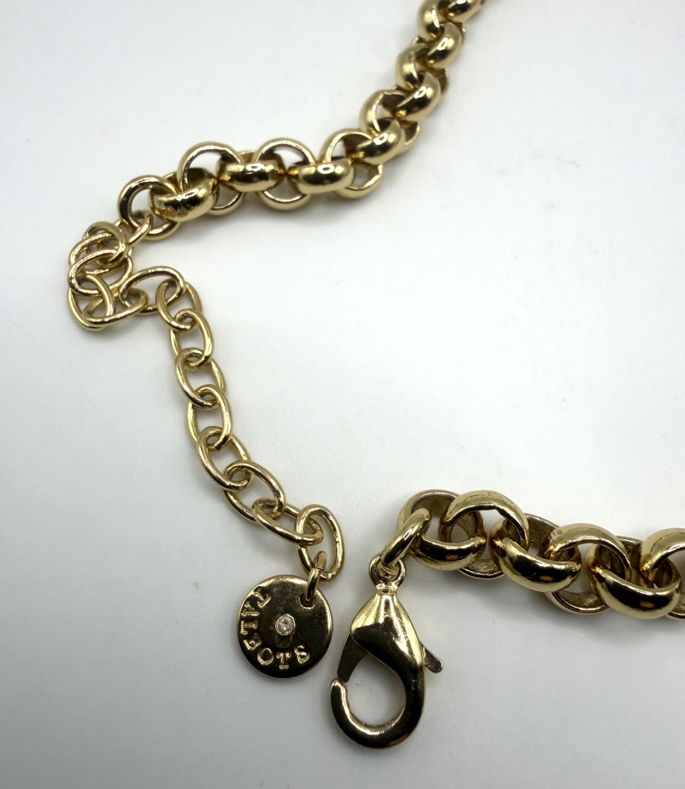 Talbots White Floral Chunky Statement Necklace~Signed
