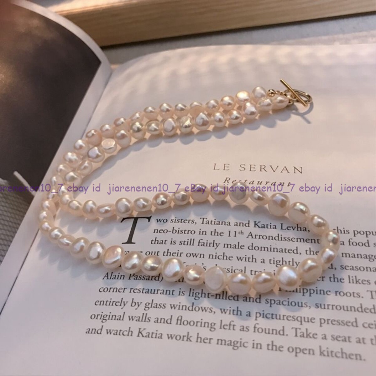 Genuine 7-8/8-9mm White Freshwater Round Rice Baroque Pearl Necklace 18in