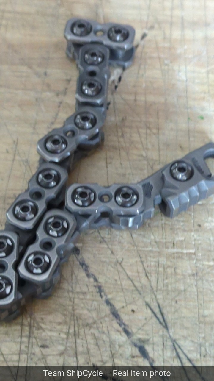TMillerKnives Edc Titanium T1 Chain Bracelet G2U