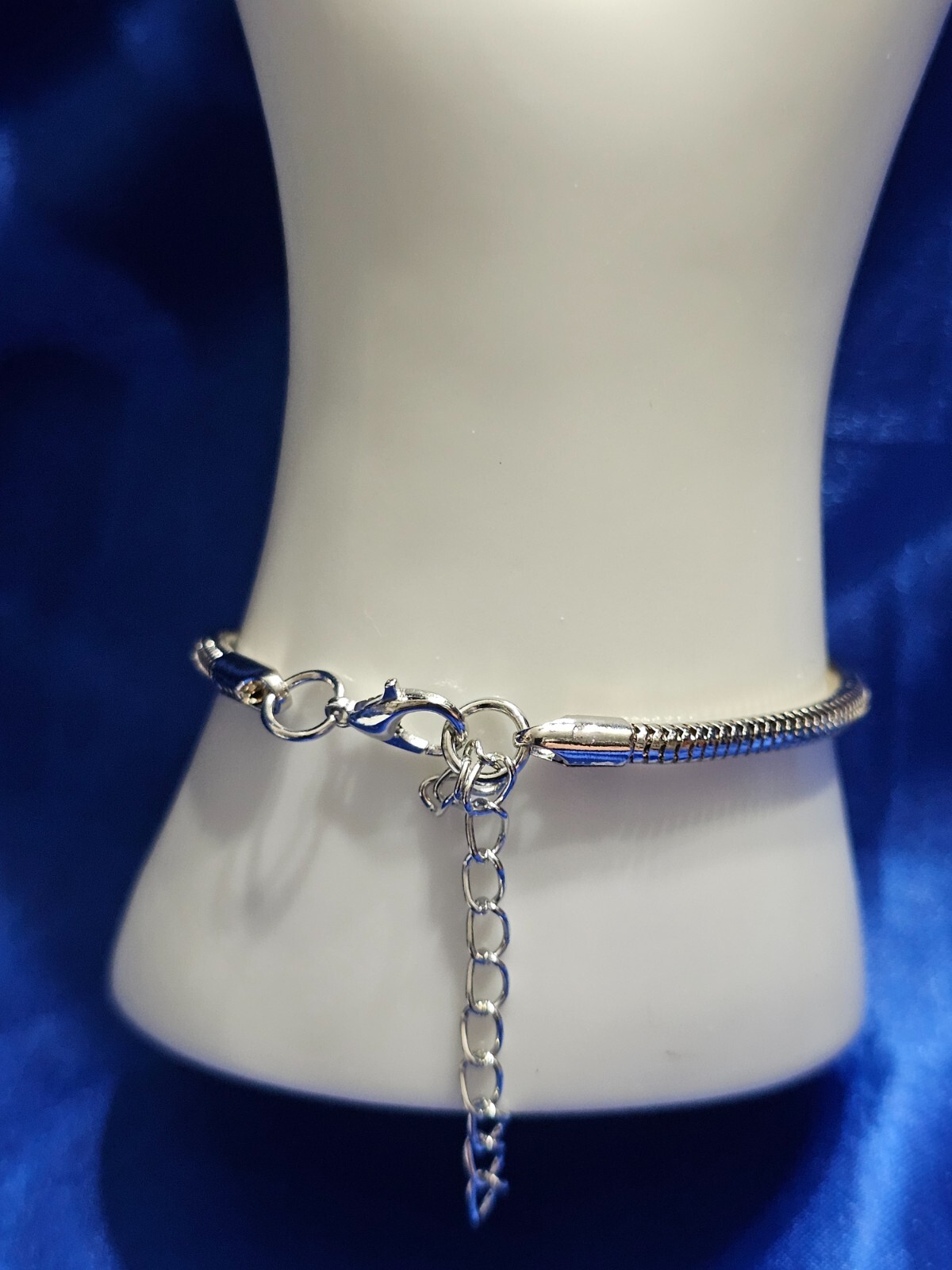 A MOTHER’S GIFT FROM DAUGHTER SILVER TONE BRACELET “I LOVE YOU FOREVER” 6″-8″