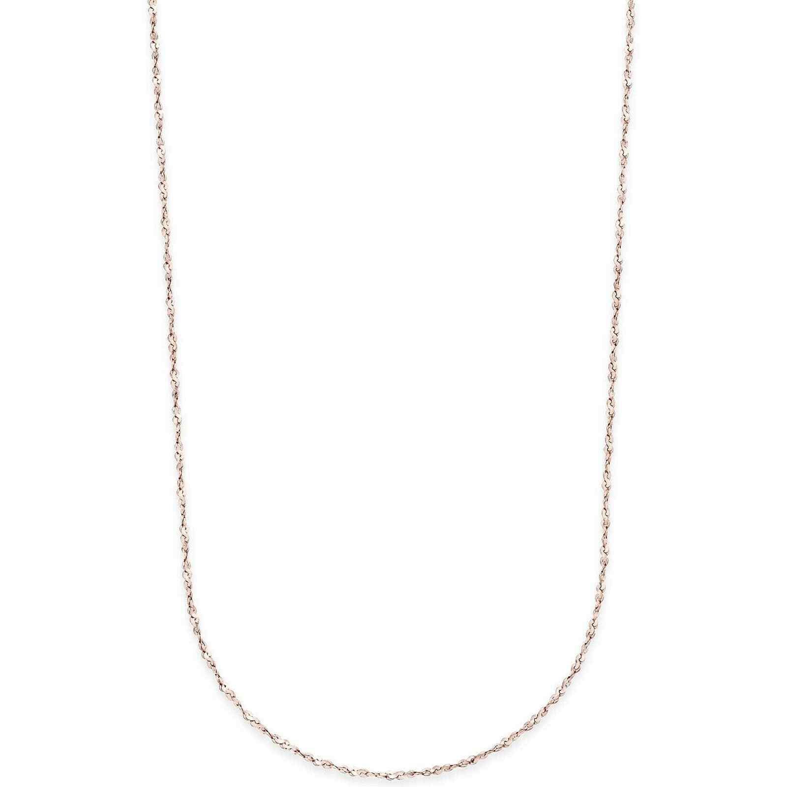 Giani Bernini Twist Chain Necklace in 18k Rose Gold-Plated Sterling Silver