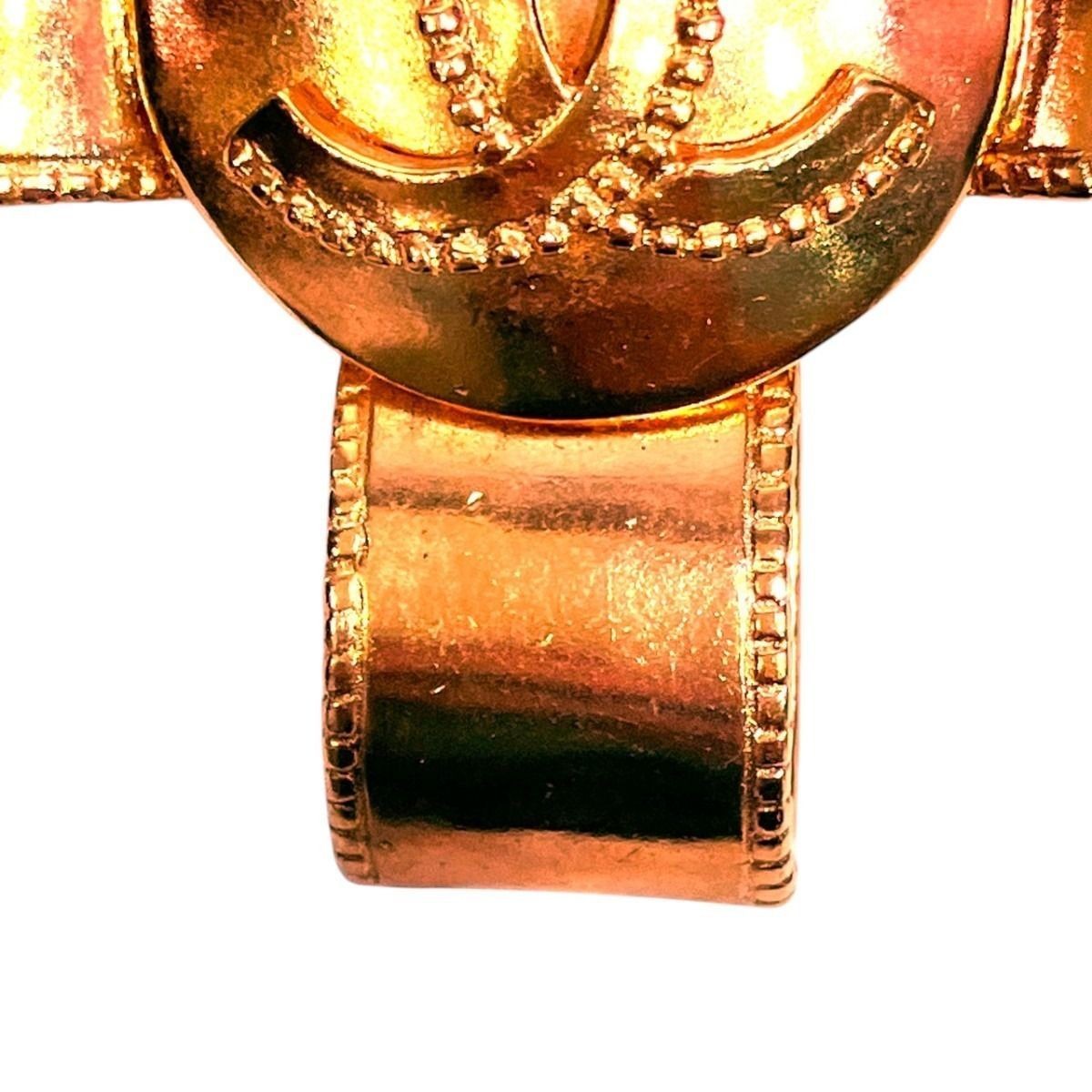 CHANEL Coco Mark Cross Ribbon Brooch Corsage Color Unspecified ONE SIZE Used