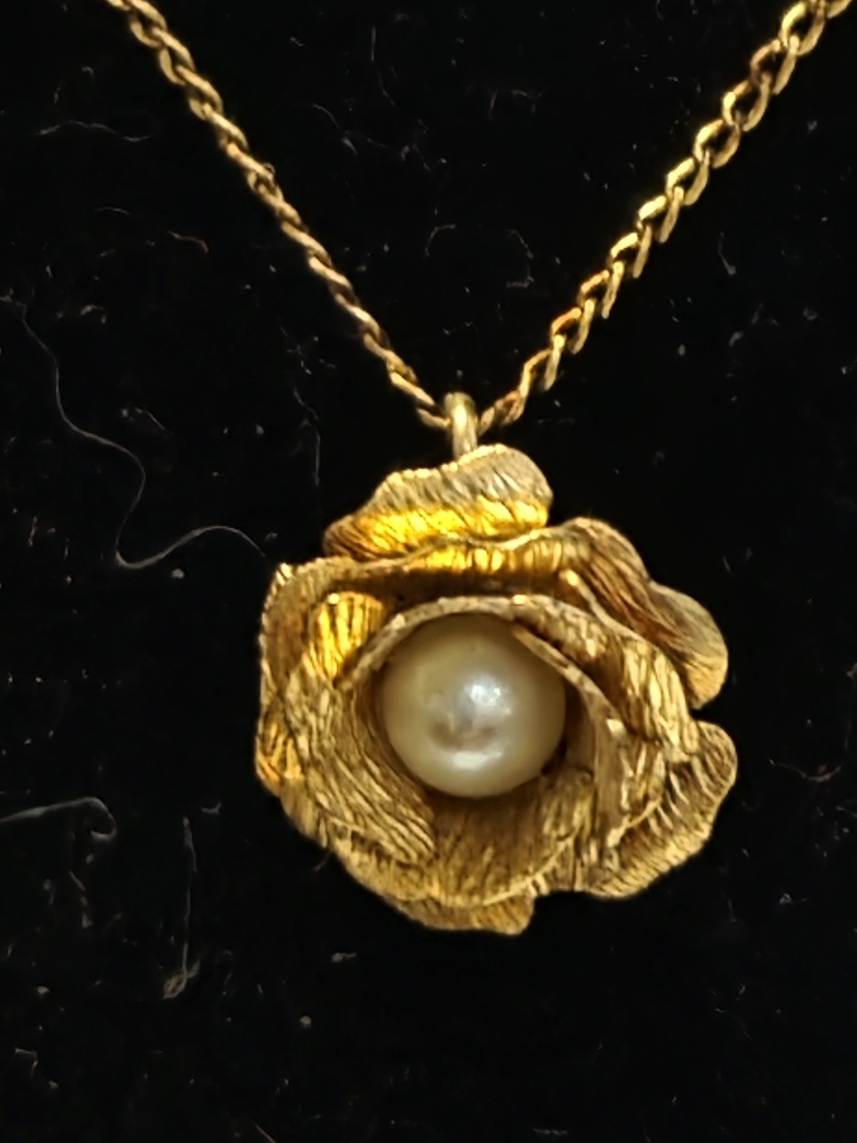 1/20 12k Gold Filled Necklace And Screw On Earring Set Unbranded Chain Unmarked