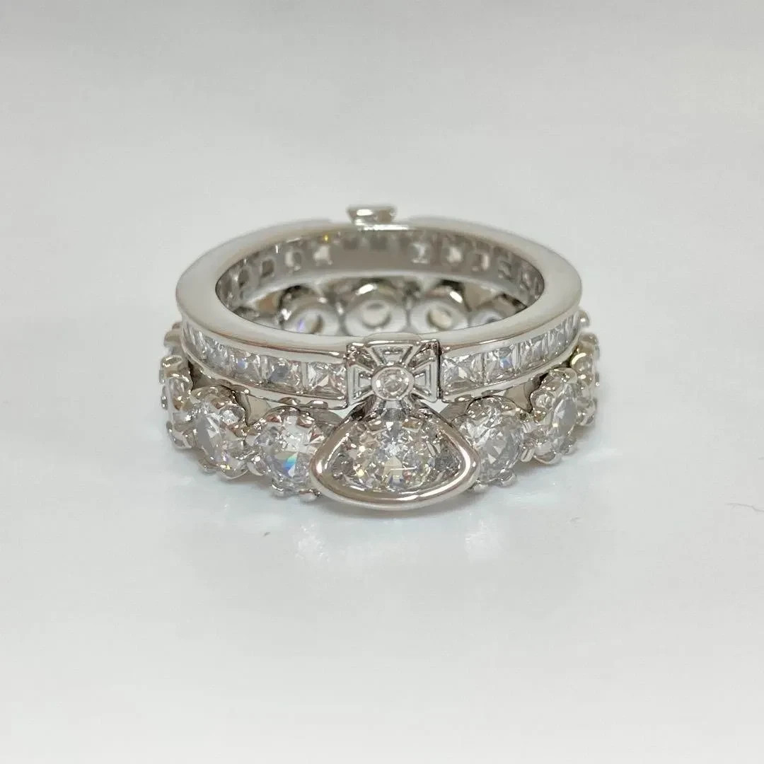 Vivienne Westwood combination ring silver US 6.5 – 7
