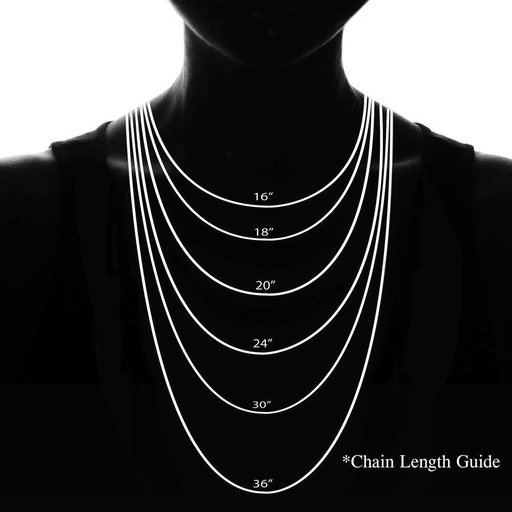 18K Gold Plated Beveled Cuban Link Stainless Steel 316L Chain Necklace 14″-48″