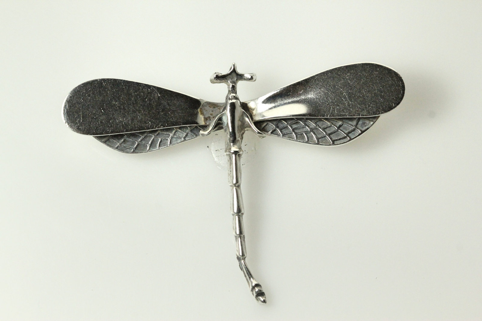 925 Sterling Silver Dragonfly Pin 10.9 Grams (PEN7033)