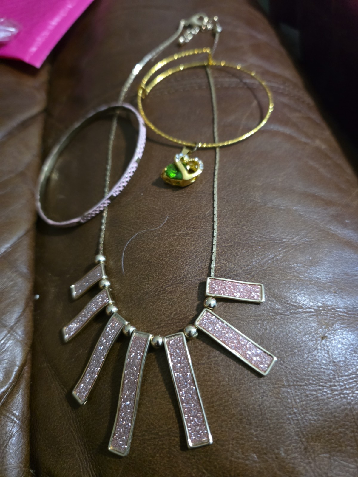 Jewelry Set One Necklace 2 Bracelets