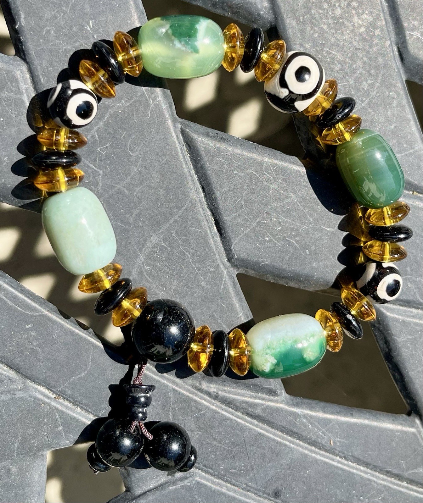 Bracelet Mineral Outside Diameter 80mm Inside 53mm 127.59 Grams Morocco