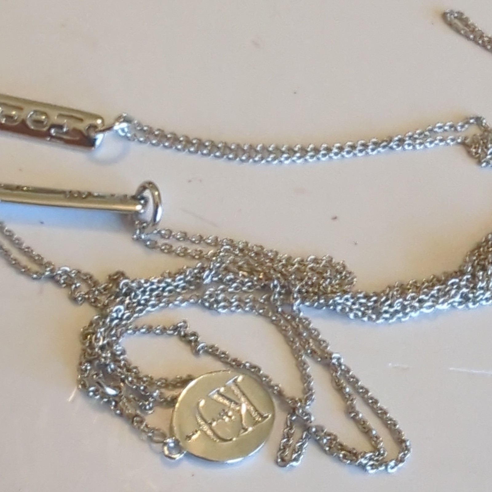 NEW Lot Of 3 Necklaces Silver – JTV KDN017-18
