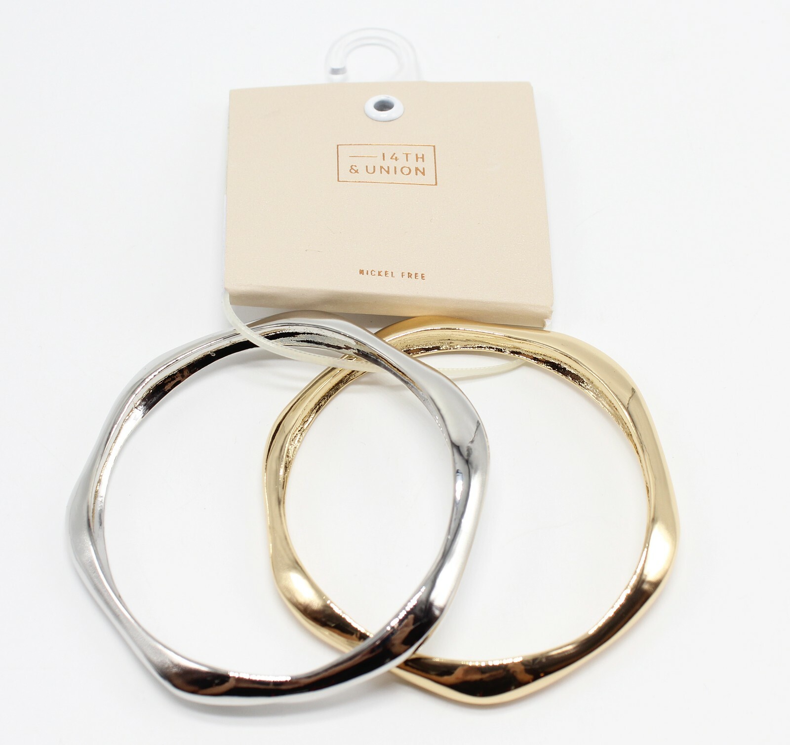 14th & Union Gold & Silver Bangle Bracelet Set from Nordstrom Rack #B2080