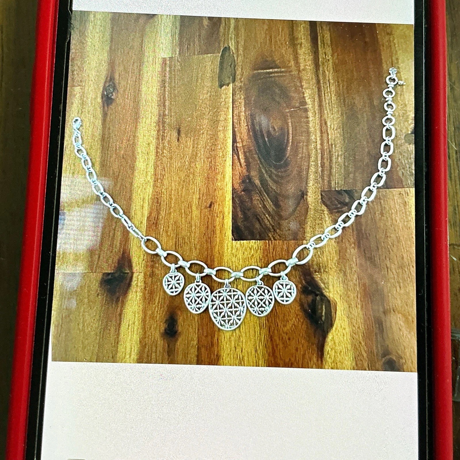 Silver Round Geometric Charm Pendant Necklace and a set ofnecklace and bracelet