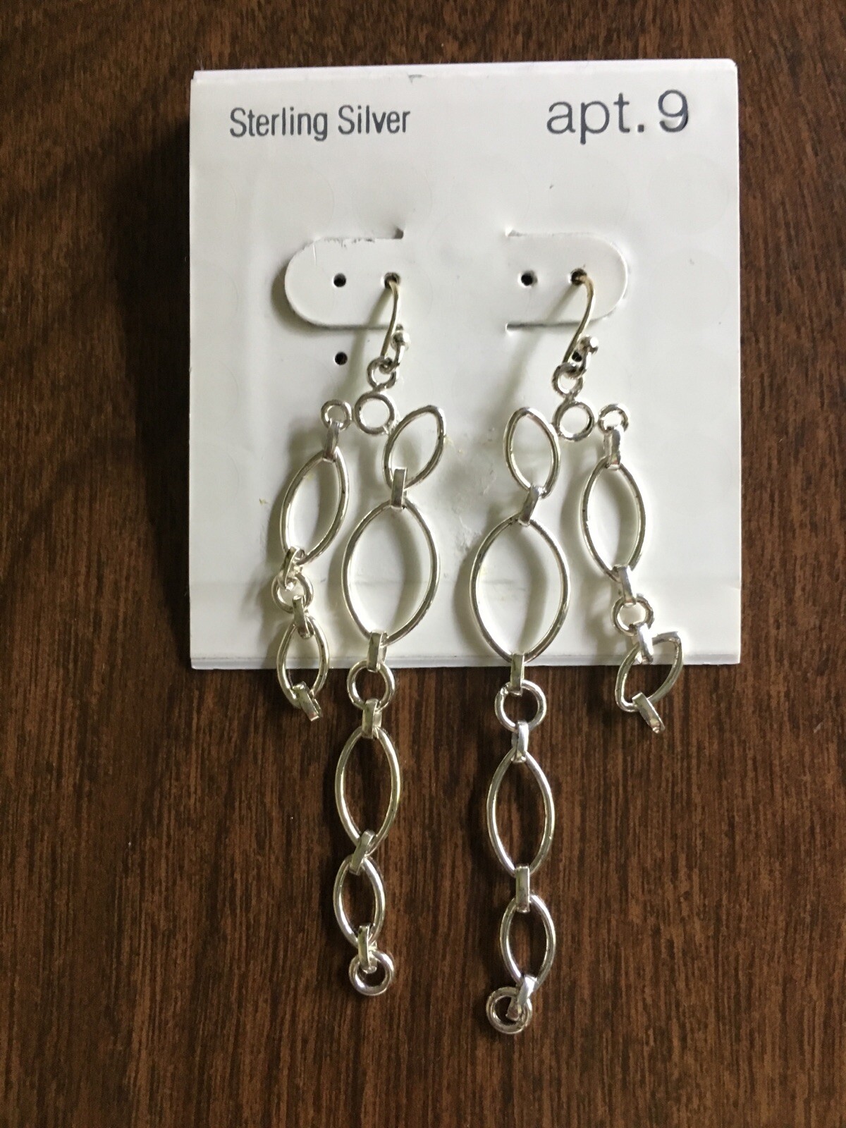 Apt 9 Sterling silver Earrings NWT