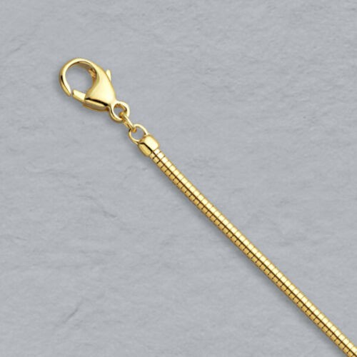 18K Gold Filled Italian Snake Chain Necklace 16 ~ 38 inch*1.2/1.6/2/2.5/3mm wide