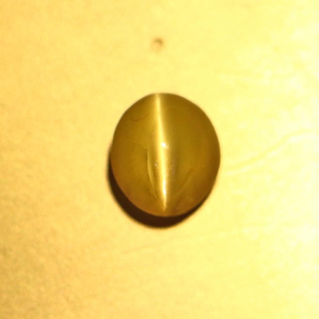 0.93 CTS THE NATURAL UnHeated chrysoberyl Oval SHAPE FREE SHIPPING