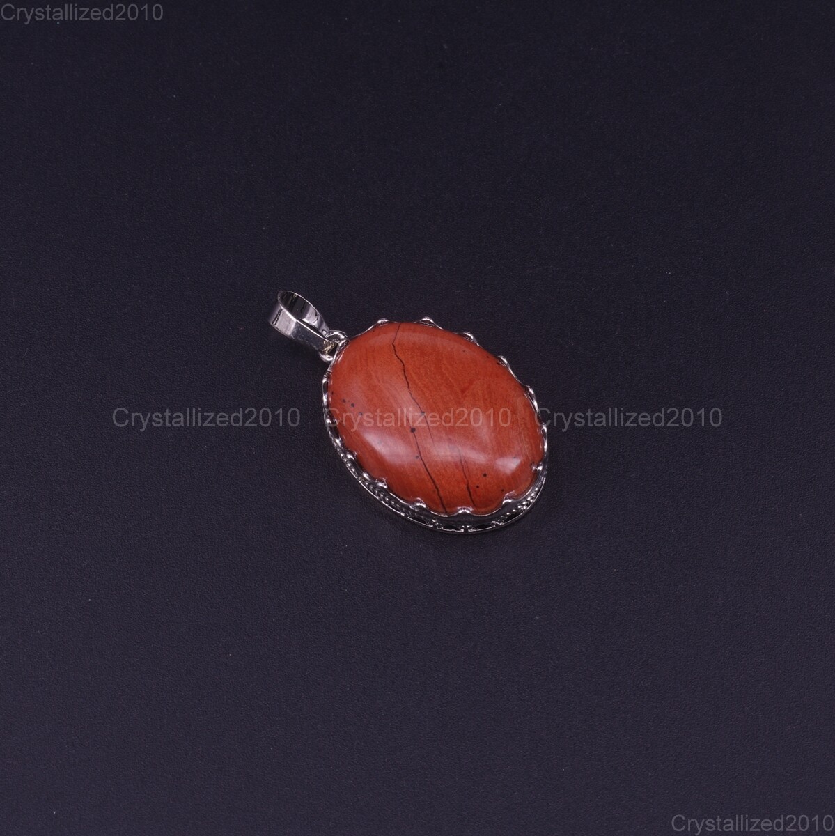 Natural Gemstones Oval Shape Reiki Chakra Healing Pendant Necklaces Beads Pick