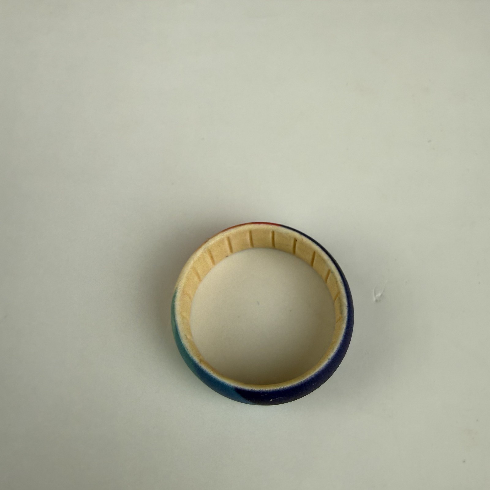 Enso Rings Inked Pocketful Of Letters Prism Rainbow Ring Size 9 Limited Edition