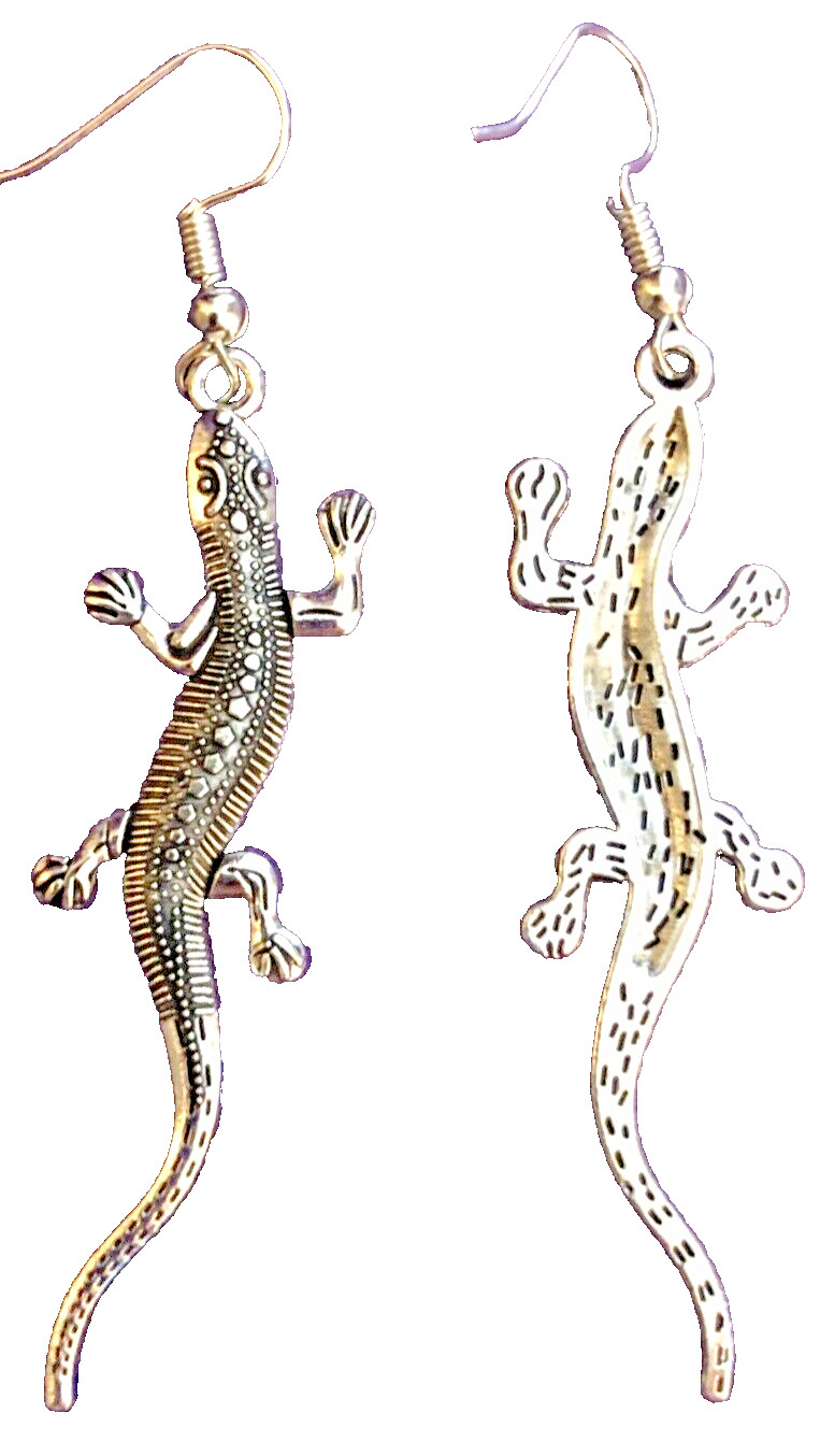 Lizard Charm Earrings!