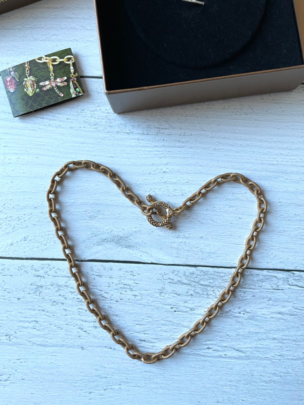 Jay Strongwater Toggle Necklace 18.5in – NWT