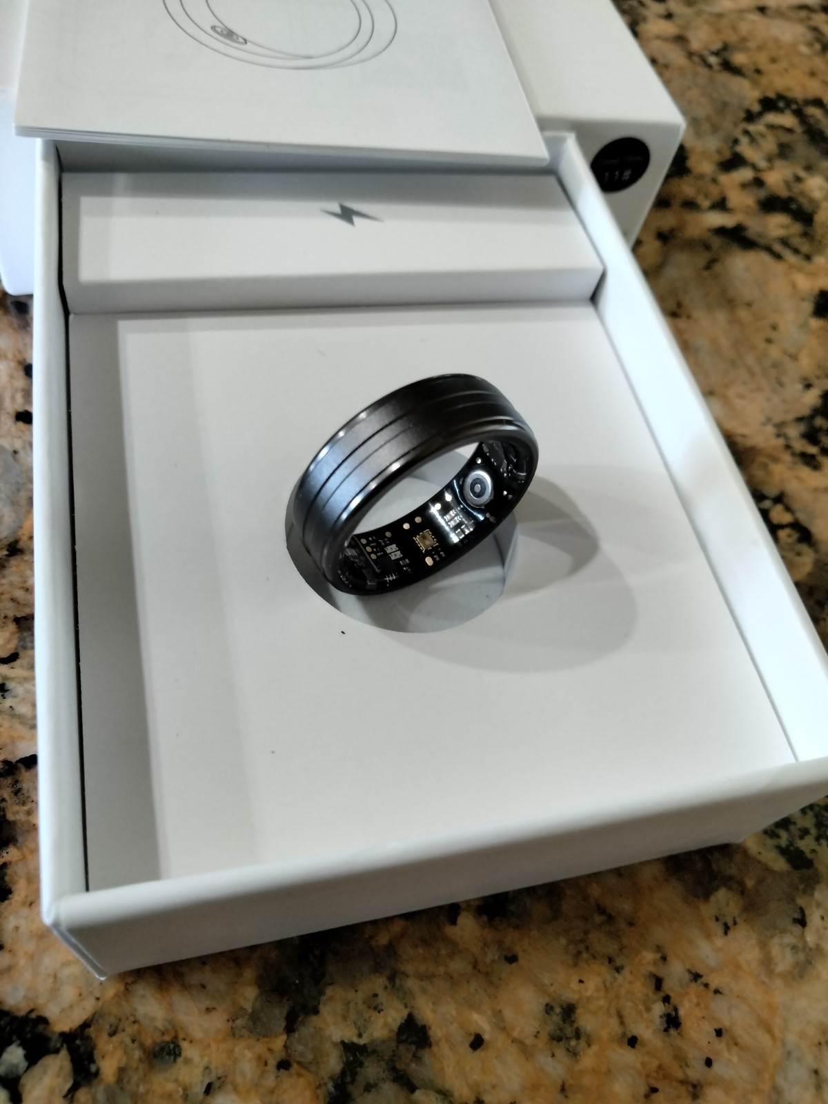 Smart Ring Waterproof Blood Heart Rate Sleep State Tracker Analysis Fitness # 11