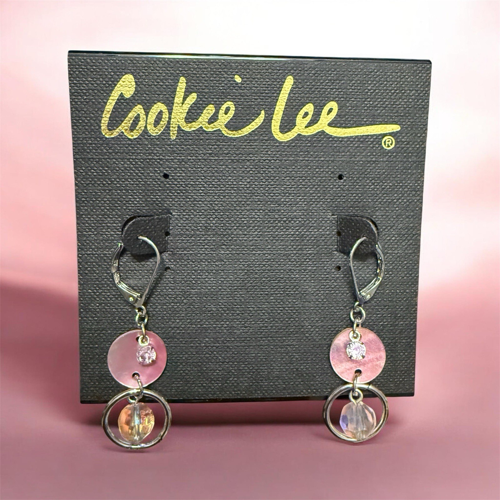 Cookie Lee Shell Set Dangle Earrings