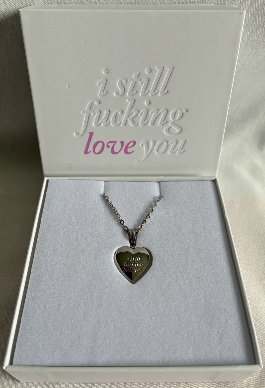 IN HAND!! Olivia Rodrigo Locket I Still F*cking Love You 5 Year Anniversary