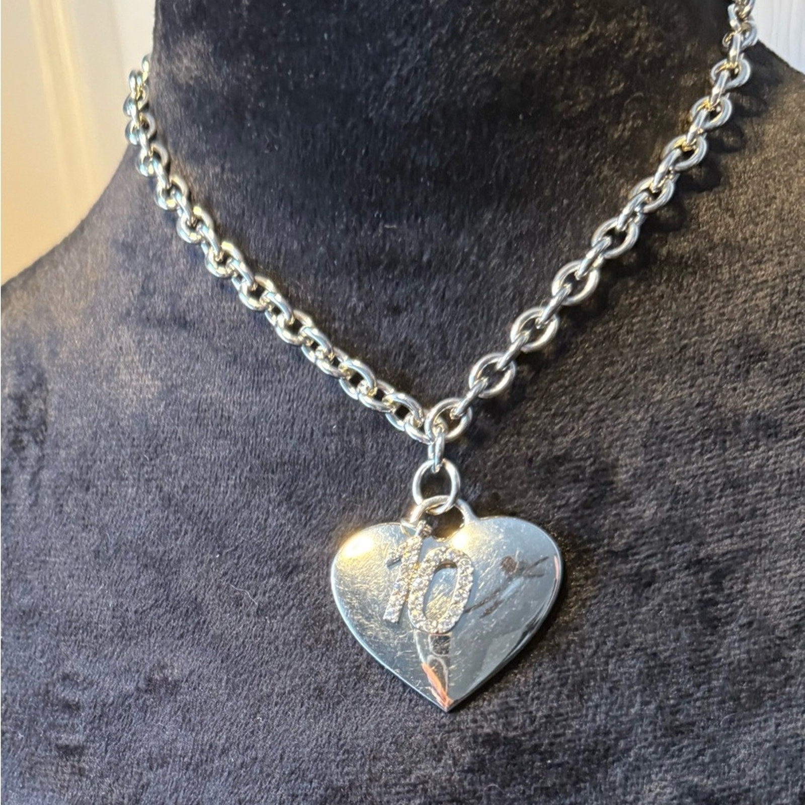Vintage Y2K Senior Heart Necklace – Jostens