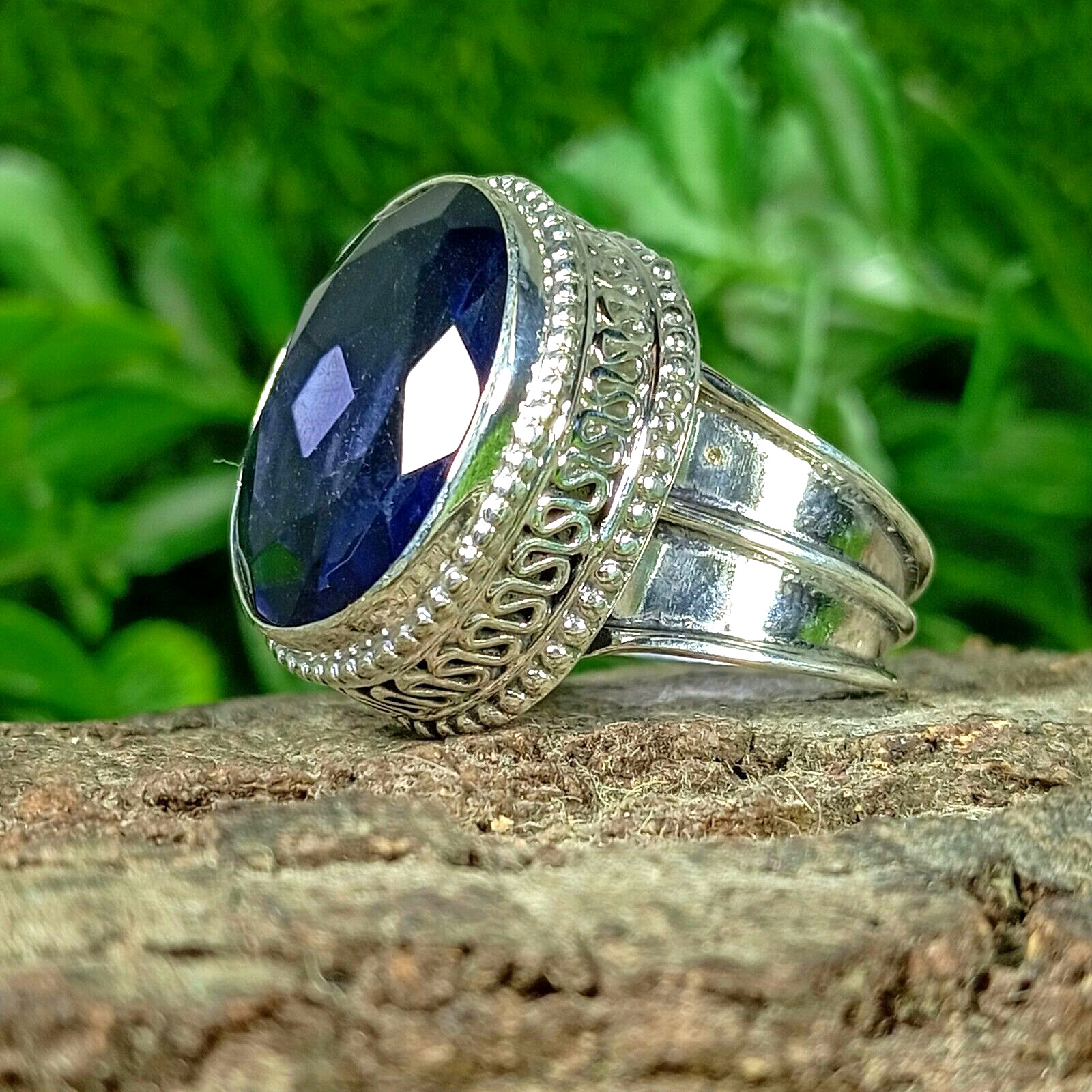 Tanzanite Ring 925 Sterling Silver Ring Handmade Gemstone Ring Women’s Ring