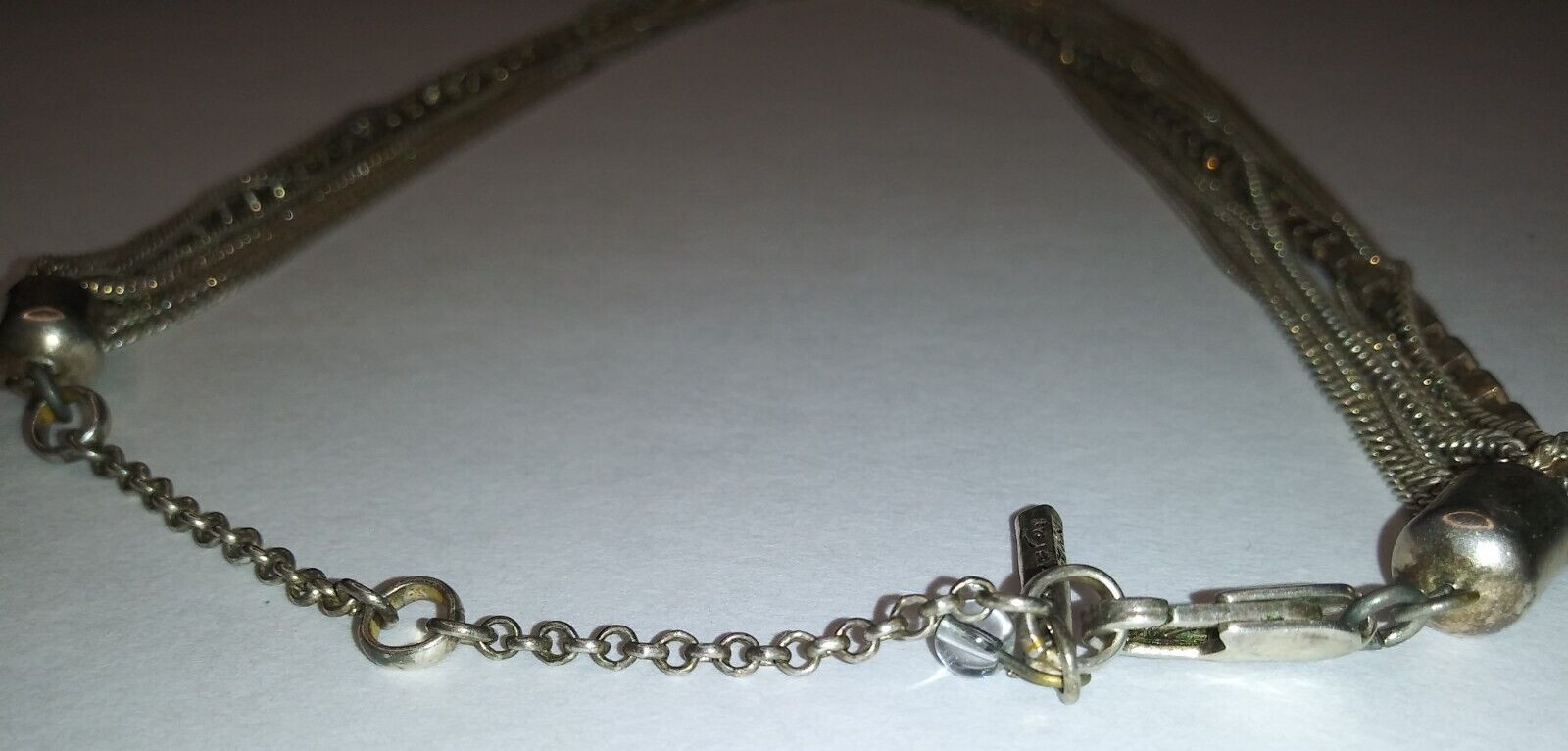 Multi-strand Chains Design with Rhinestones Necklace Fashion Costume Jewelry