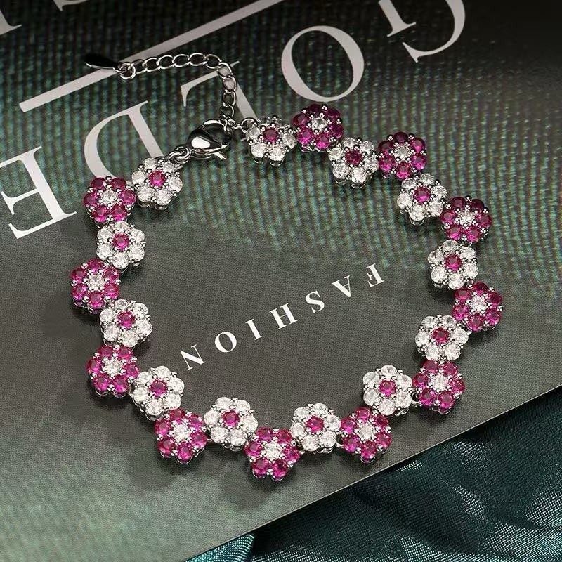 Wedding Bridal CZ Jewelry Set Zirconia Necklace Earrings Set