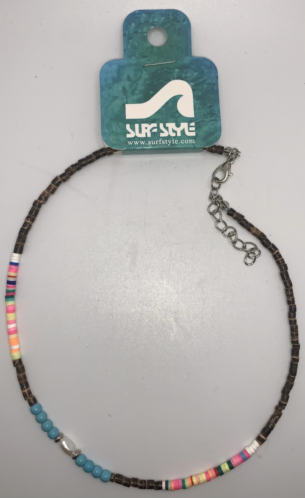 Surf Style Multicolor Necklace 16″ 136240 BOGO!