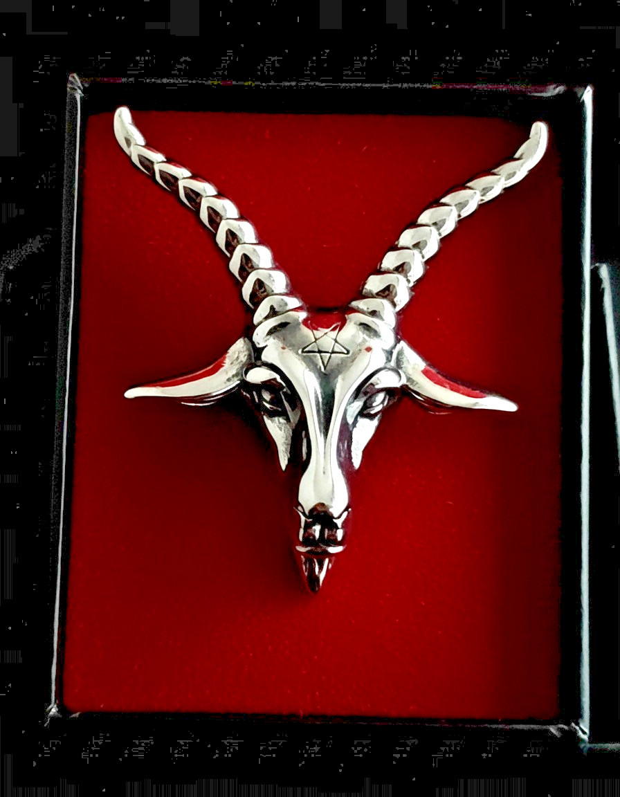 Goat of Mendes Baphomet Pendant Goth Occult Pagan Satan Witchcraft Alt