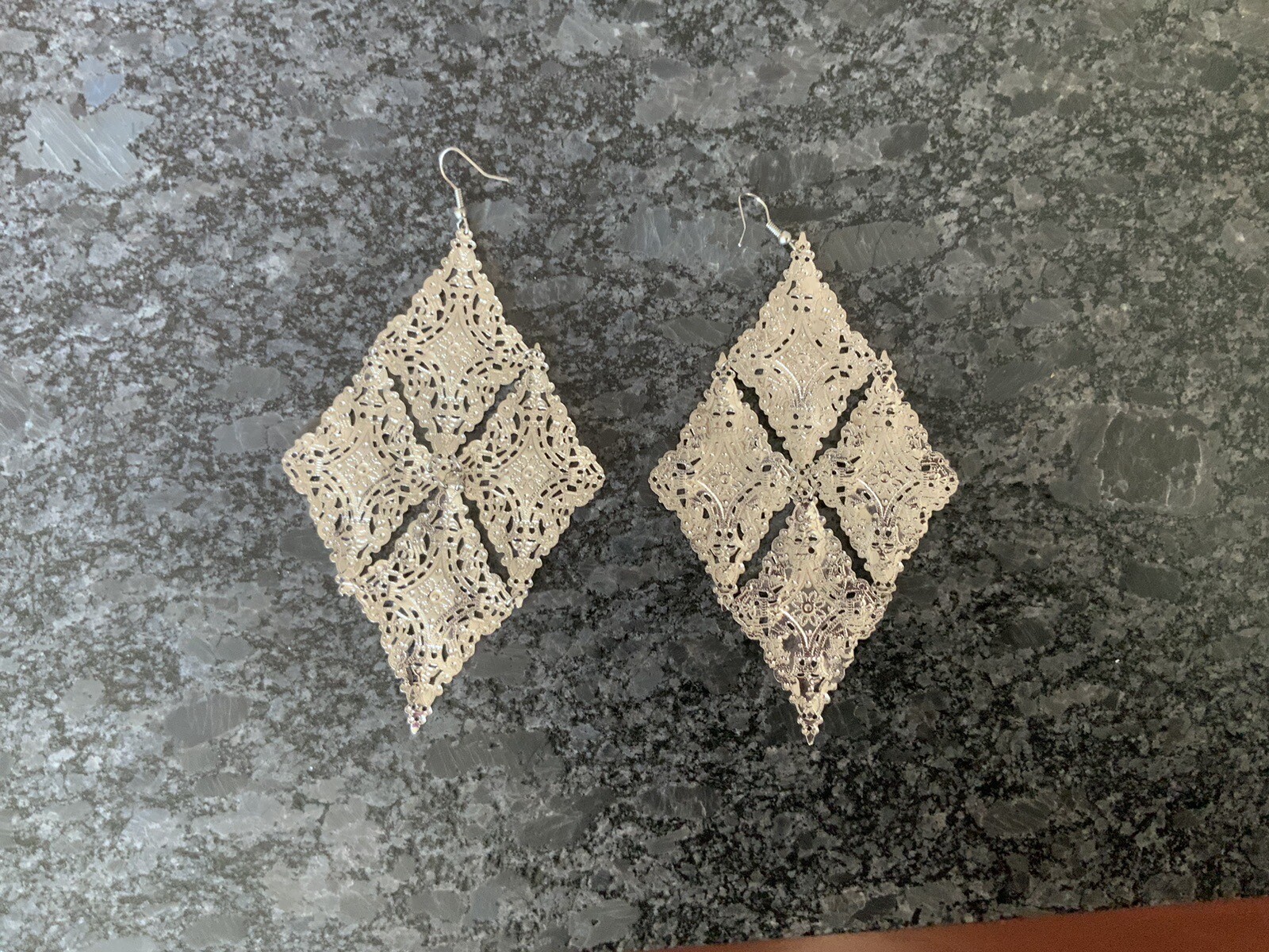 Metal Long Earrings