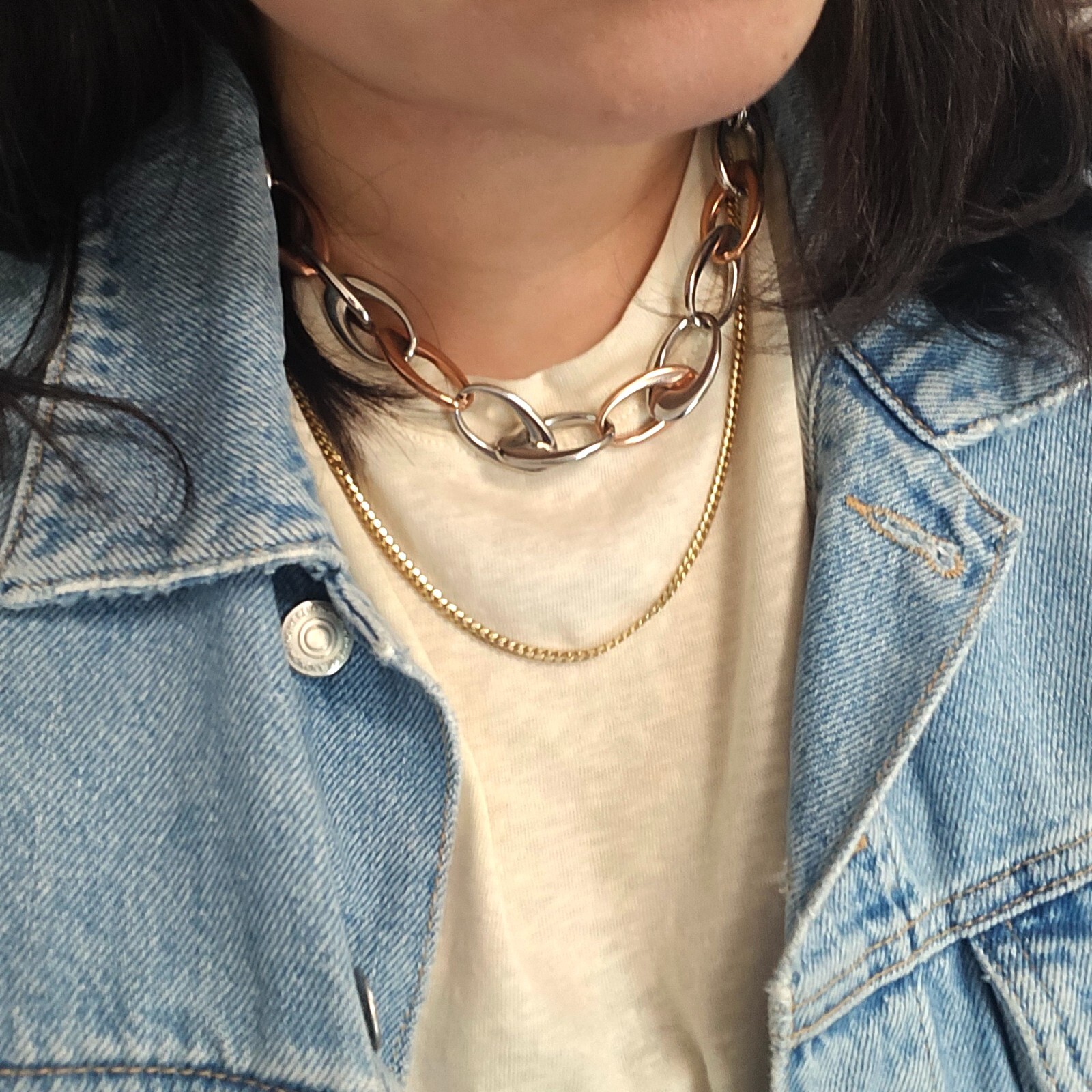 Stainless Steel 316 Polished Link Necklace/ Bracelet