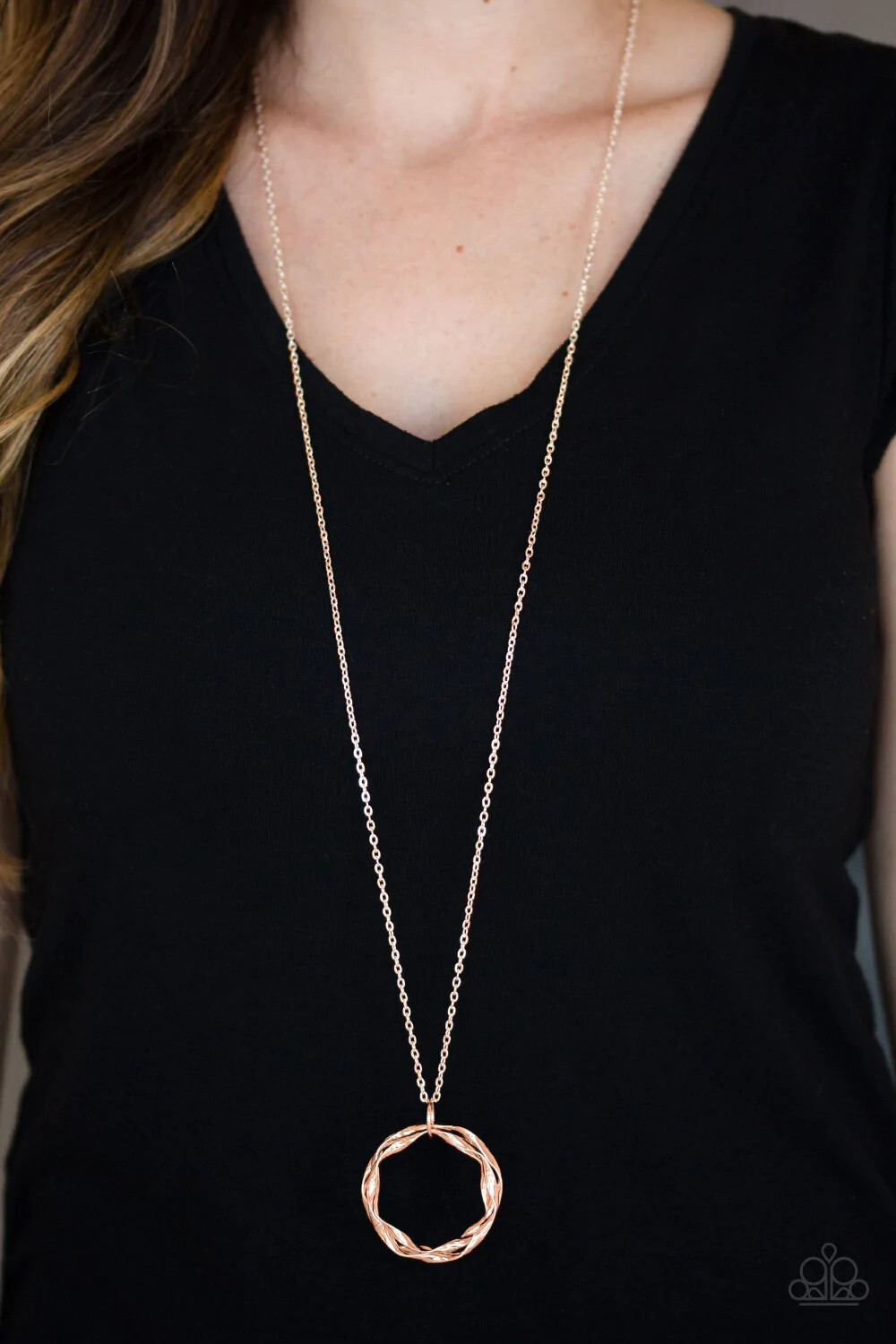 Millenial Minimalist Copper Necklace Paparazzi New