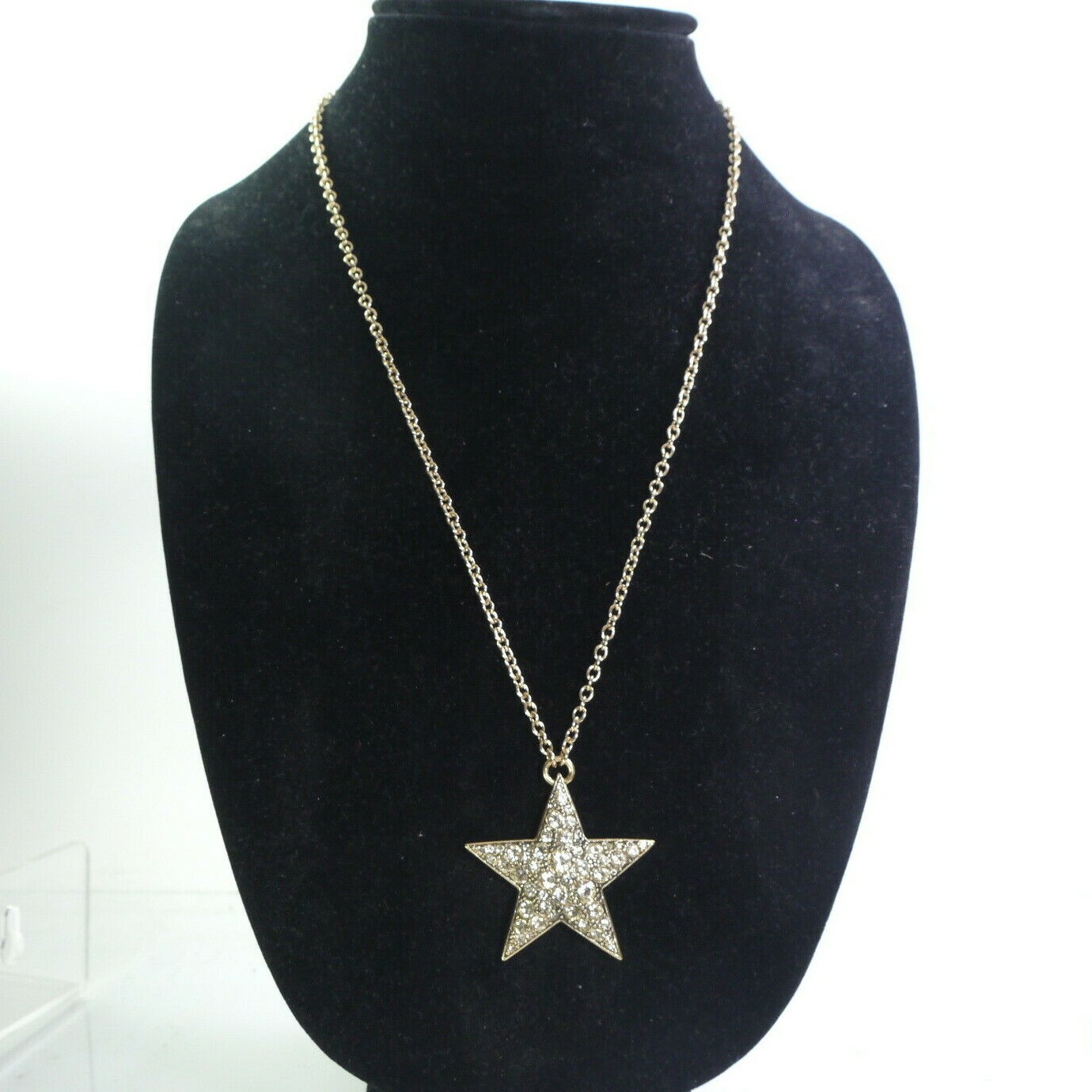 Pilgrim Danish YELLOW STAR Necklace High End Designer #379821