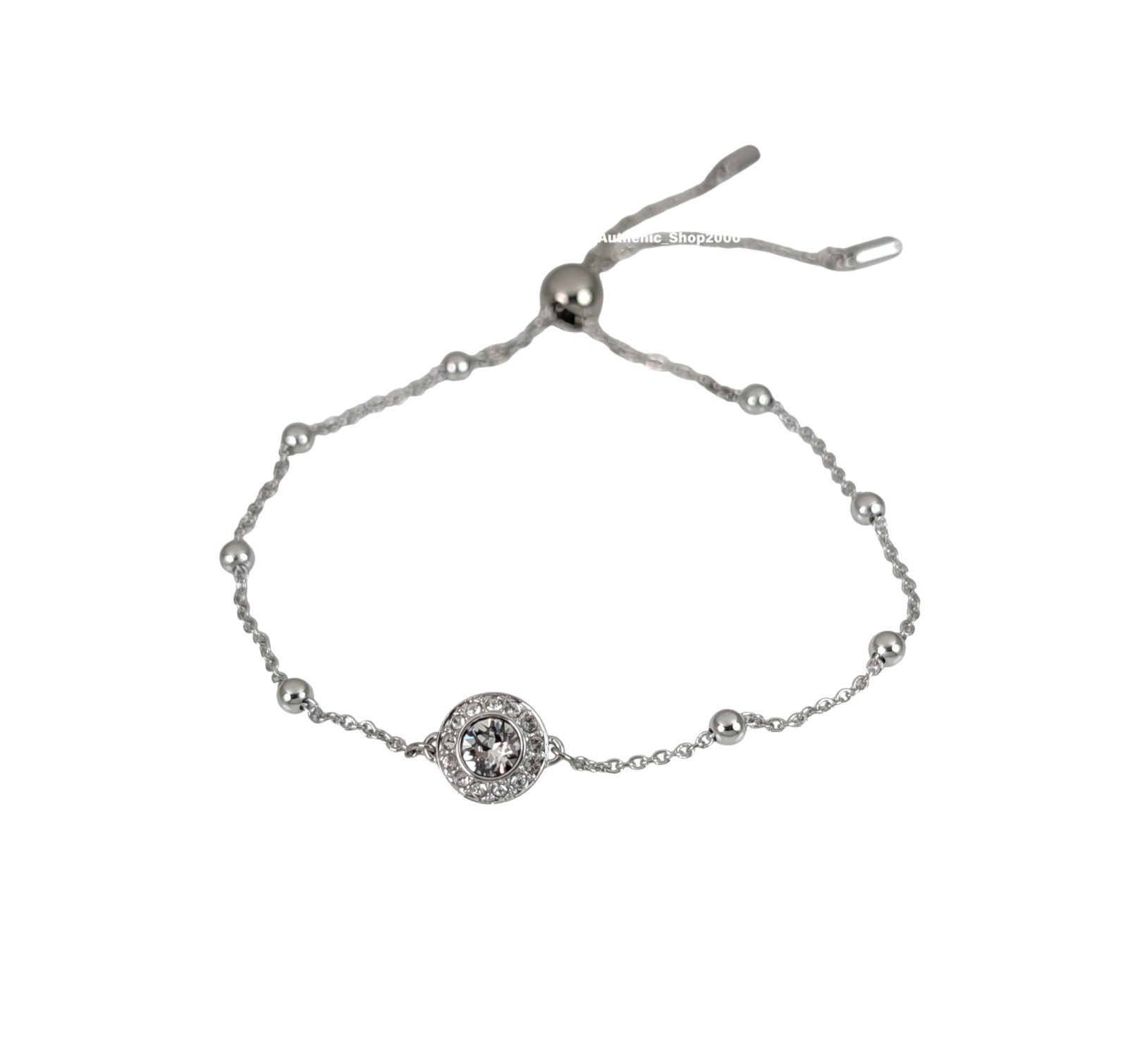 NEW 100% Authentic SWAROVSKI Rhodium White Sparkle Una Angelic bracelet 5733196