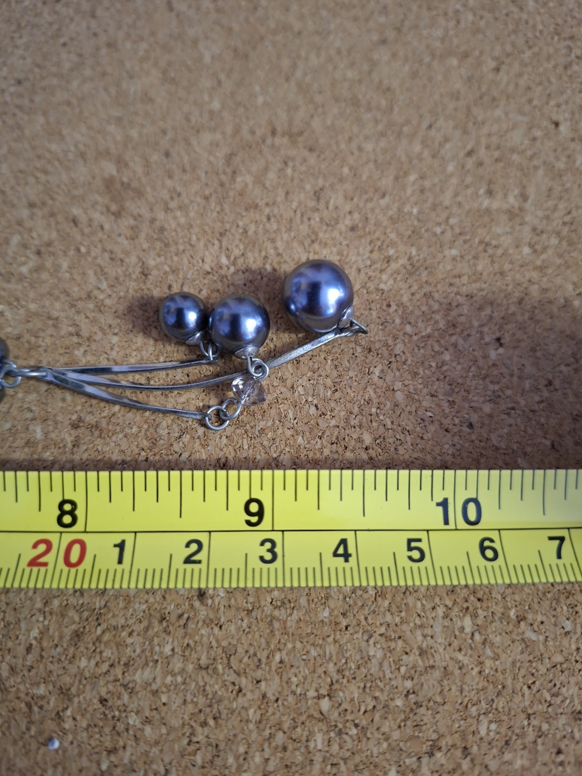 Belle Bijoux Necklace And Matching Earrings With Origional Box