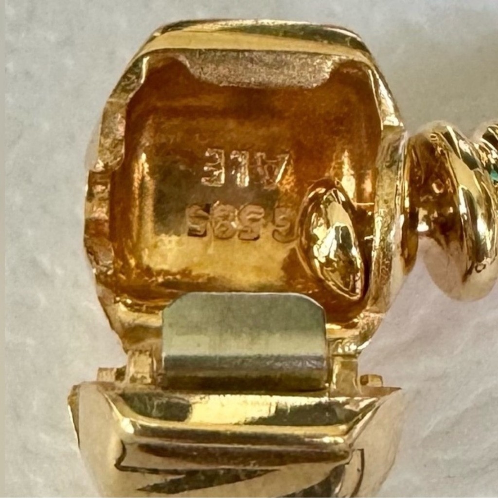 ❗️NEW❗️100% Authentic PANDORA Moments Snake Bracelet 14k Yellow Gold 9.1 Inches
