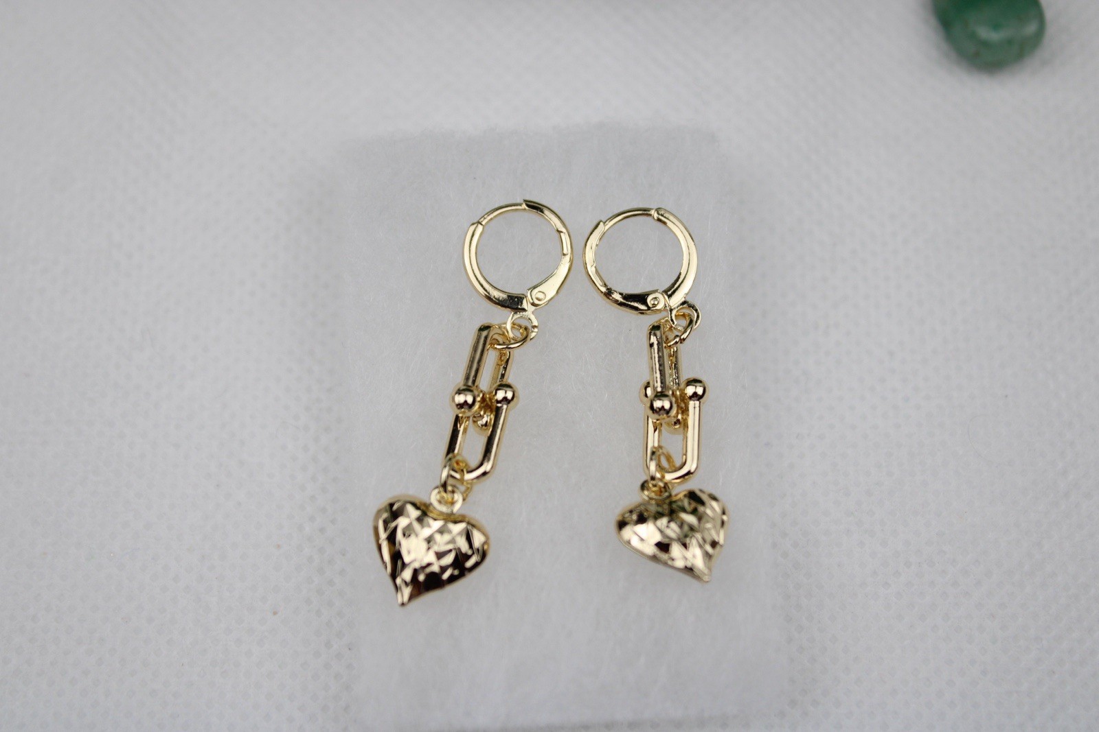 High Quality gold plated earrings/ Aretes En Oro Laminado De Buena Calidad