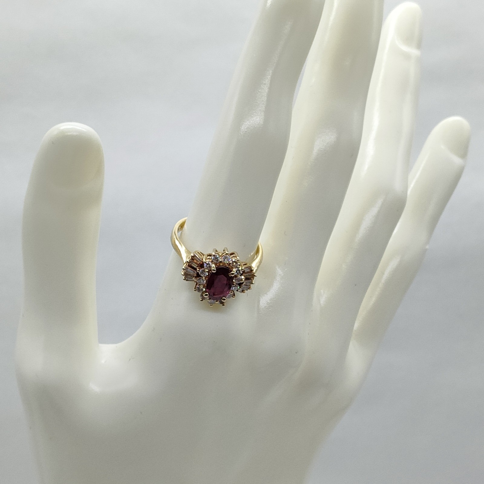 Jewelry Ring Ruby 0.93ct Gold Yellow Gold Reds 2337799