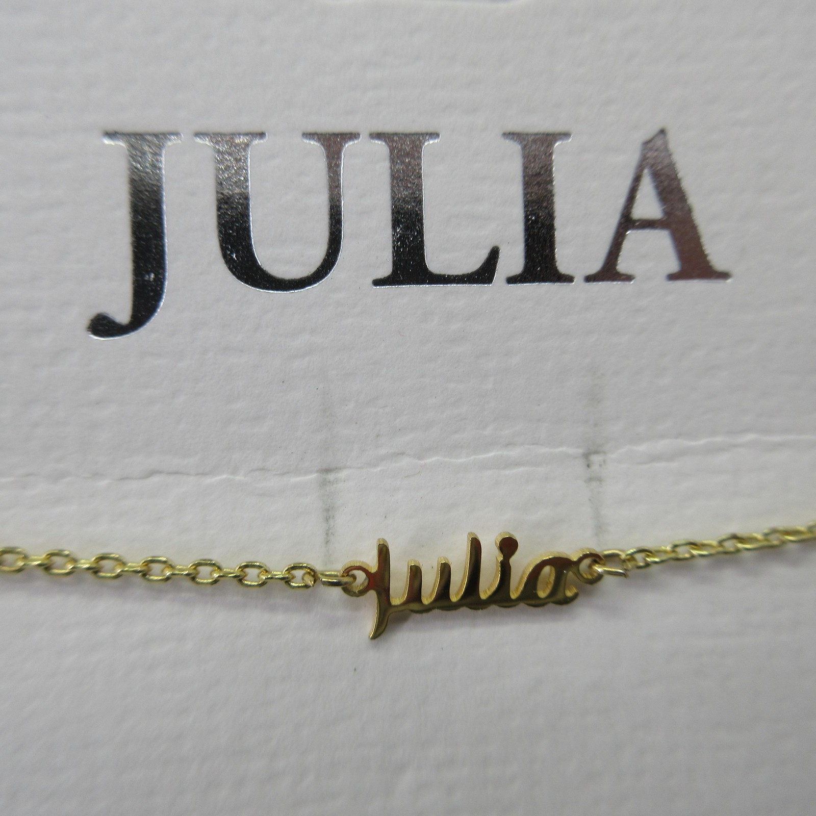 Marina De Buchi Julia Freedom Bracelet Adjustable Gold Tone Chain Nickel Free