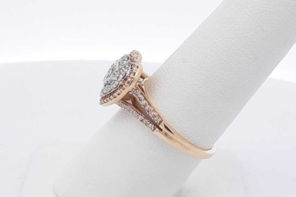 0.33cttw Diamond 10k Yellow Gold Ring 3.4 Grams Size 7 Eb0526lexsa