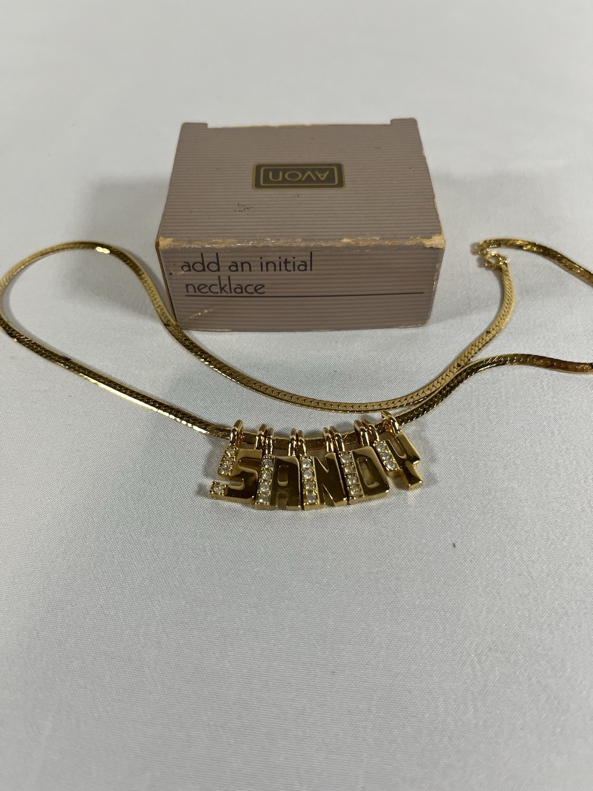Avon Initial Necklace SANDY